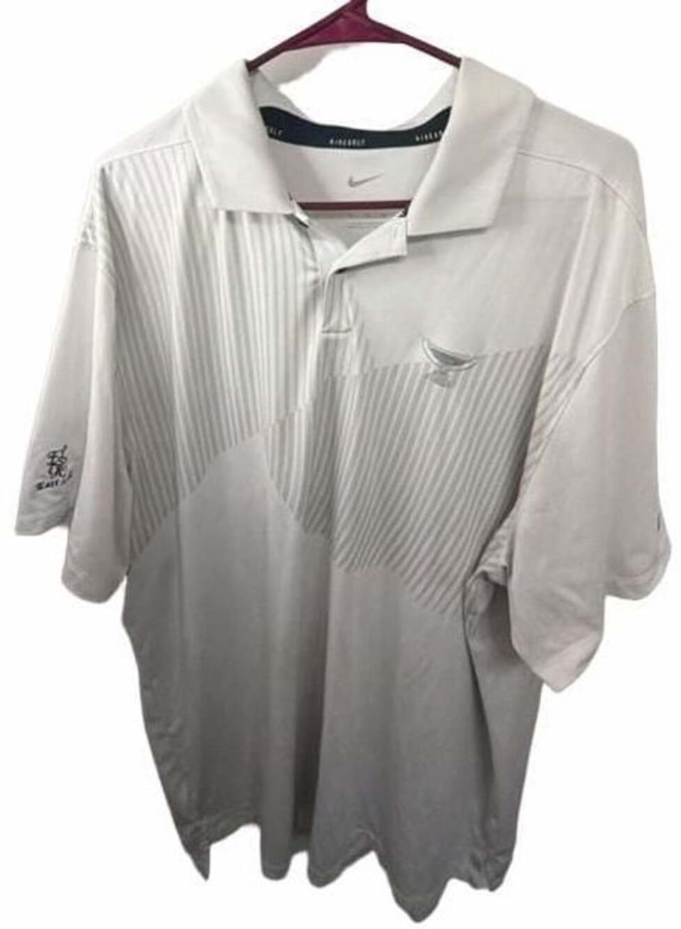 Nike Golf Vapor Dri-FIT Polo Size XL White East Lake GC Golf Shirt